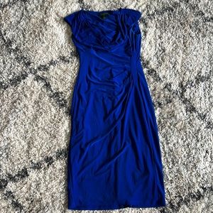 Blue dress